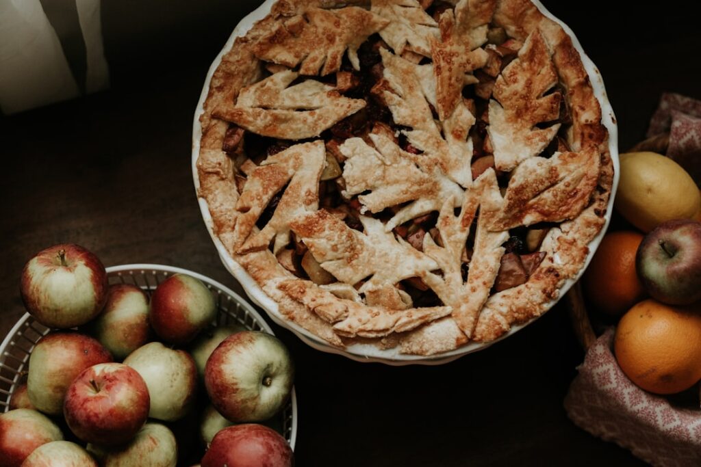 Photo Baked apples